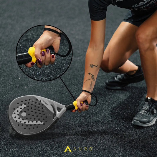 Auro Grip ergonomische padelgrip voor correcte continentale handpositie